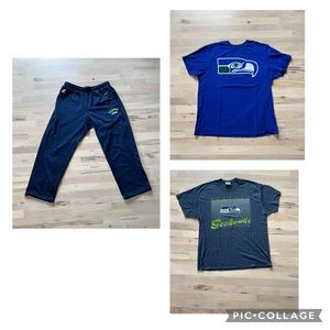 Seahawks Sweats and T-Shirt bundle